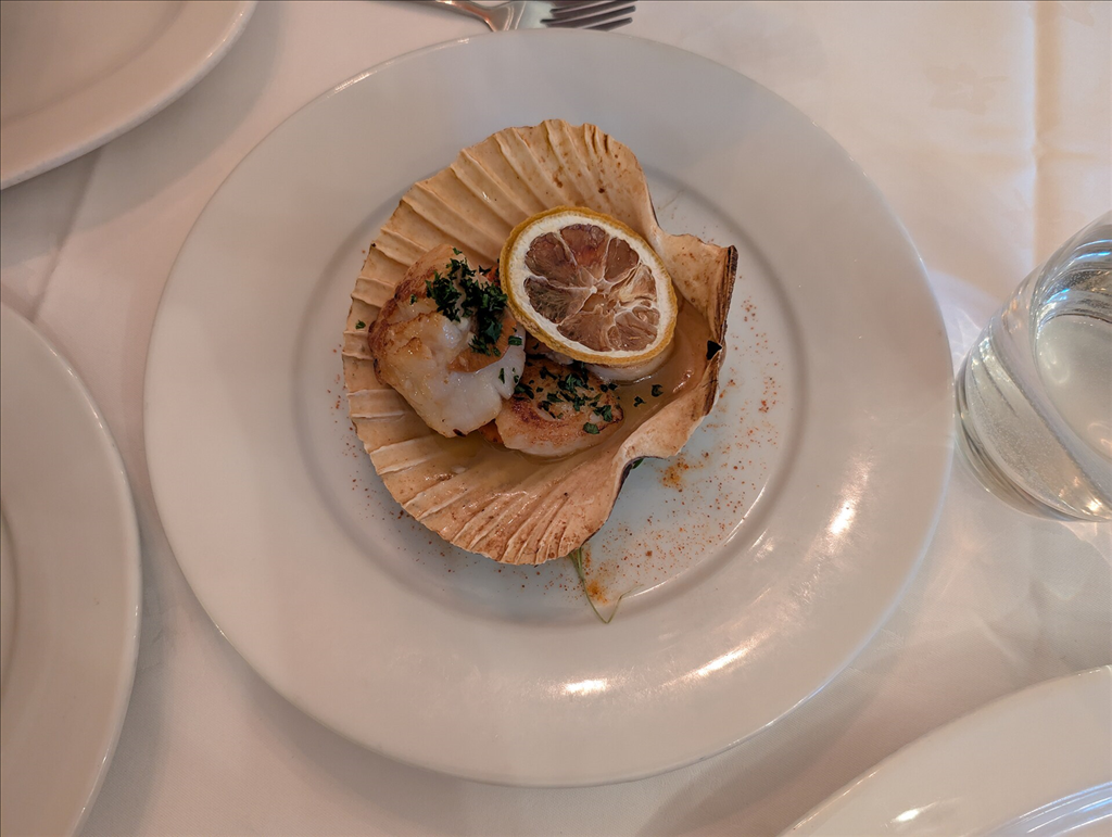 Scallop Panggang Lemon Butter